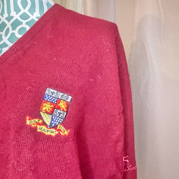 Peter Scott vintage Lambswool Golf Knit Sweater - Picture 5 of 15